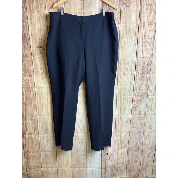 Talbots Black Women's Plus Size Dress Pants Size 14 - Picture 1 of 7